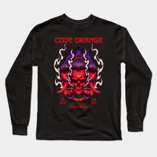 code orange Long Sleeve T-Shirt